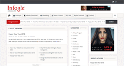 Desktop Screenshot of infogle.com