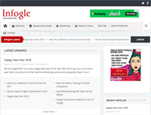 Tablet Screenshot of infogle.com